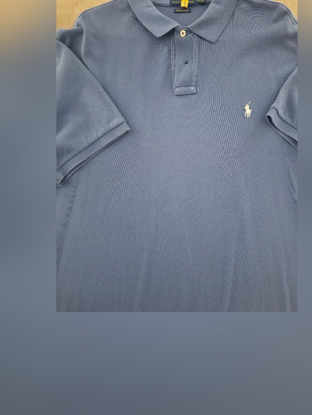 Ralph Lauren Men’s Navy Polo with White Pony